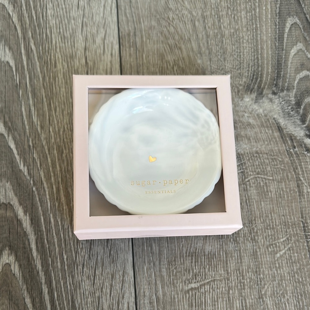 White Trinket Dish